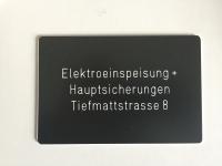 Türbeschriftung zum aufkleben